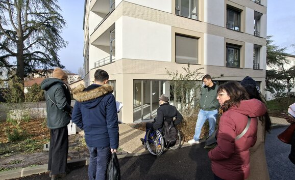 Accessibilité : lancement des visites-conseils sur la Métropole de Lyon 